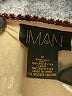 IMAN 100% Polyester Metallic Gold Jacket Size M - photo 6