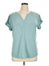 L.L.Bean Teal Short Sleeve Henley Size XL - photo 1
