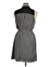DKNYC 100% Polyester Houndstooth Gray Casual Dress Size XL - photo 2