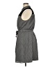 DKNYC 100% Polyester Houndstooth Gray Casual Dress Size XL - photo 5