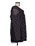 Xhilaration 100% Polyester Black Long Sleeve Blouse Size L - photo 4
