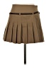 Zara Solid Brown Casual Skirt Size XS - photo 2