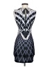 Jealous Tomato Graphic Blue Cocktail Dress Size S - photo 2