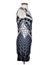 Jealous Tomato Graphic Blue Cocktail Dress Size S - photo 4