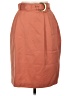 PS ILLUSTRATIONS Solid Orange Casual Skirt Size 8 - photo 1