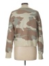 DKNY Camo Tan Pullover Sweater Size L - photo 2