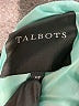 Talbots 100% Polyester Teal Coat Size XS - photo 6