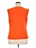 PASSPORTS Orange Sleeveless Blouse Size XL - photo 2