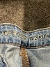 American Eagle Outfitters Color Block Blue Jeans Size 6 - photo 4
