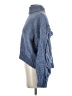Line & Dot Blue Pullover Sweater Size S - photo 5