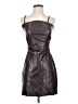 Missguided 100% Polyurethane Brown Cocktail Dress Size 2 - photo 1