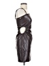 Missguided 100% Polyurethane Brown Cocktail Dress Size 2 - photo 4