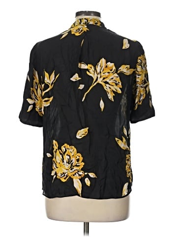 Joie Short Sleeve Silk Top (view 2)