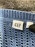 Gap 100% Cotton Blue Pullover Sweater Size S - photo 7