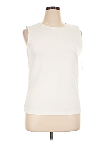 Christopher & Banks Sleeveless T-Shirt (view 1)