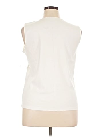 Christopher & Banks Sleeveless T-Shirt (view 2)