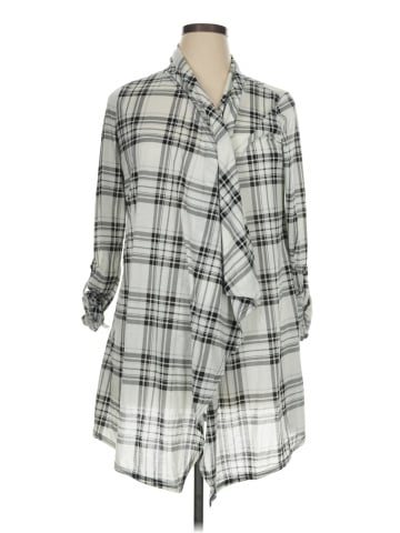 New York Laundry 3/4 Sleeve Blouse (view 1)