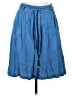 ModCloth Solid Blue Casual Skirt Size M - photo 1