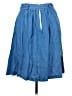 ModCloth Solid Blue Casual Skirt Size M - photo 2