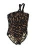 Miraclesuit Animal Print Brown One Piece Swimsuit Size 10 - photo 1