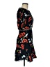 Olivaceous 100% Rayon Black Cocktail Dress Size M - photo 4