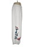 Curations 100% Viscose Floral Ivory Casual Pants Size L - photo 4