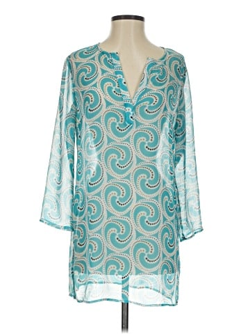 New York & Company 3/4 Sleeve Blouse (view 1)