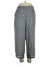 Max Studio Print Blue Casual Pants Size 1X - photo 1