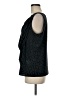 Ann Taylor LOFT Outlet 100% Polyester Black Sleeveless Blouse Size M - photo 5