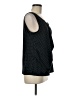 Ann Taylor LOFT Outlet 100% Polyester Black Sleeveless Blouse Size M - photo 4