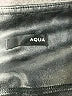 Aqua 100% Polyurethane Black Leggings Size L - photo 4