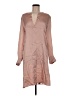 Mansur Gavriel 100% Silk Tan Pink Casual Dress Size EU 40 / US 10 - photo 1