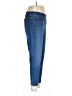 Gloria Vanderbilt Solid Blue Jeggings Size 12 - photo 4