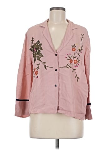 Topshop 3/4 Sleeve Blouse (view 1)