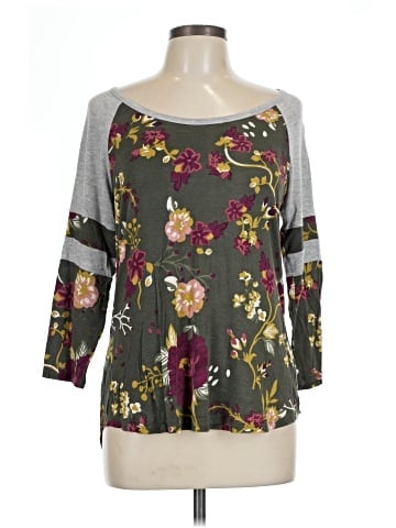 Eyeshadow 3/4 Sleeve T-Shirt (view 1)