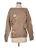 Zara Tweed Tan Pullover Sweater Size S - photo 1