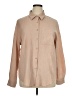 HOTOUCH Solid Tan Long Sleeve Blouse Size XL - photo 1