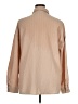 HOTOUCH Solid Tan Long Sleeve Blouse Size XL - photo 2