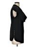 One September Black Short Sleeve Top Size L - photo 4