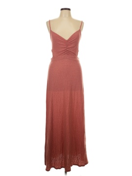 rolla coster red dress Rolla Coster Red Maxi Wrap Dress Slit Cold Shoulder Small