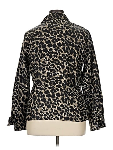 Doncaster Collection Long Sleeve Button-Down Shirt (view 2)
