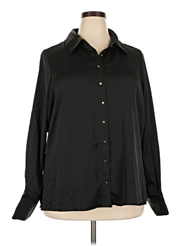 City Chic Long Sleeve Blouse (view 1)