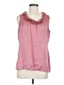 Elementz 100% Polyester Pink Sleeveless Blouse Size M - photo 1