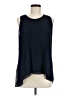 Zara Basic 100% Polyester Blue Sleeveless Blouse Size M - photo 1