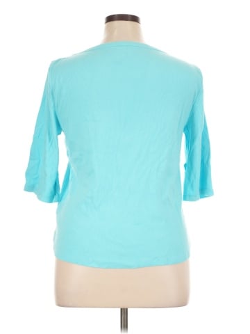 Talbots 3/4 Sleeve T-Shirt (view 2)