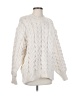 H&M Chevron-herringbone Ivory Pullover Sweater Size S - photo 1