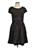 Tibi Tweed Black Casual Dress Size 10 - photo 1