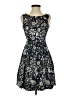 Zara Basic Floral Black Casual Dress Size XS - photo 1