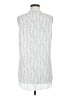 Worthington 100% Polyester Silver Sleeveless Blouse Size M - photo 2