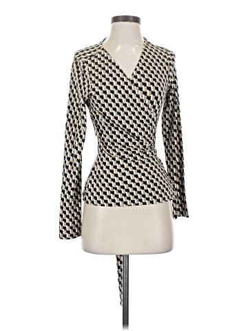 Diane von Furstenberg Long Sleeve Blouse (view 1)
